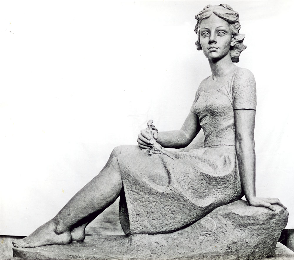 «Відпочинок». 1985. Гальванопластика